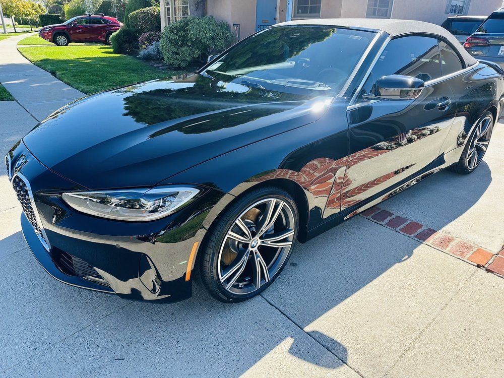 Vehicle paint after correction and ceramic coating, deep mirror gloss
